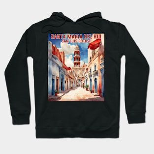 Santa Maria del Rio San Luis Potosi Mexico Vintage Tourism Travel Hoodie